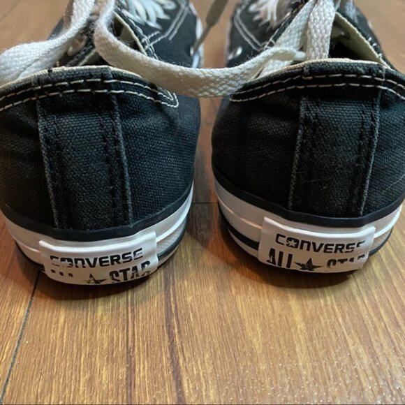 Black‎ Converse All Star Low Top Unisex Size 1 - Picture 6 of 9